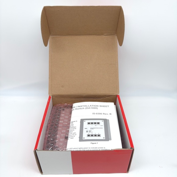 Legrand ON-Q DA1008 8 Port Gigabit Network Ethernet Switch NEW - Picture 4 of 5